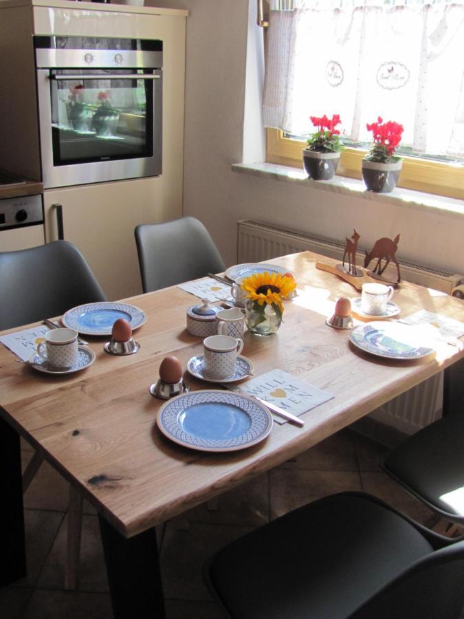#7 Ferienhaus Mit Schlossblick Trunkelsberg Fuer Max 6 Personen,Kueche Komplett Eingerichtet, 2 Baeder 3 Schlafzimmer Top-Ausstattung 外观 照片